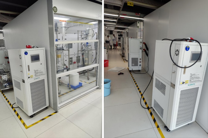 5.5kW高低温控温装置助力金华某医药公司提升公斤级实验研发效率